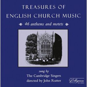 Cambridge Singers - Treasures of English Church Music  CD